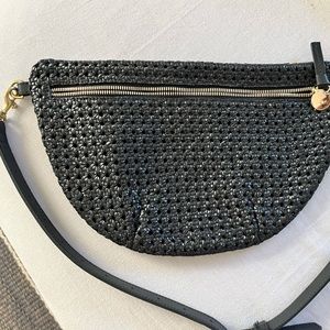 Woven Clare V Sling Bag